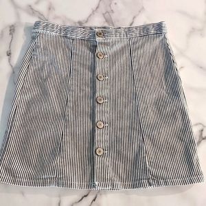 Striped Mini Skirt -SM JOHN GALT